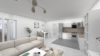 Erstbezug: Moderne 2-Zimmer-Erdgeschosswohnung mit Einbauküche und Balkon - Impression 5