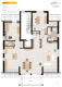 Exklusive 3,5 Zimmer Wohnung mit See- und Bergsicht! - Grundriss 1